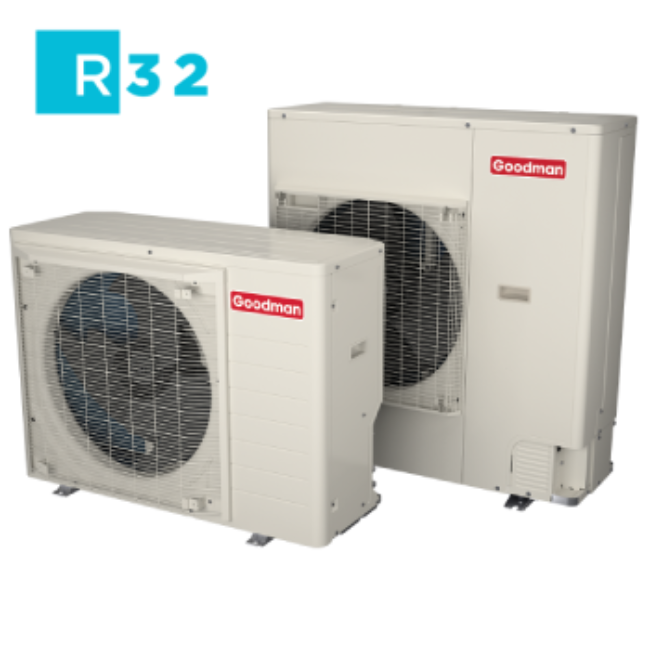 Goodman R32 ductless mini split outdoor condenser units