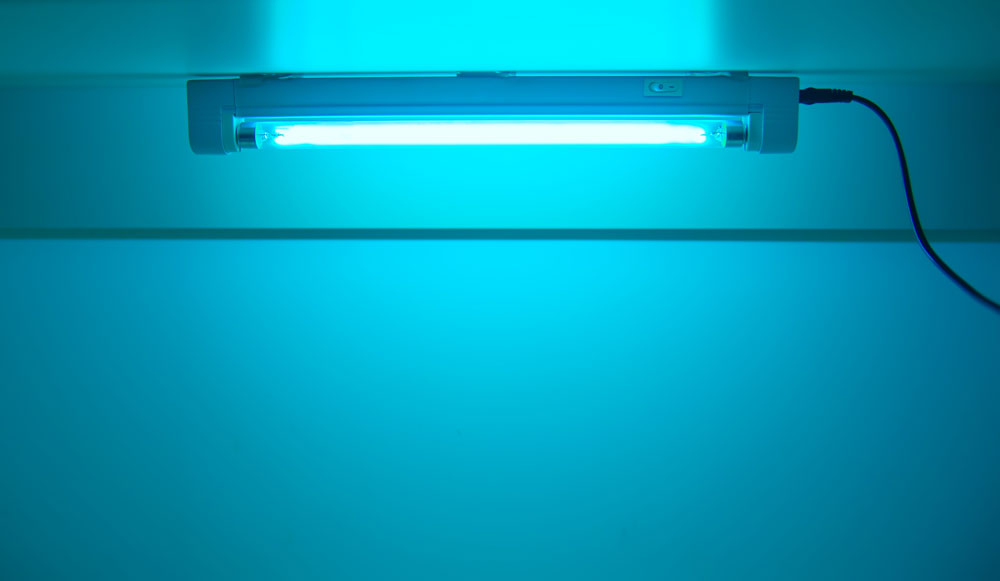 HVAC UV light installation in Elgin IL air purification system